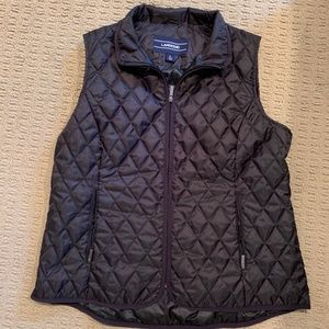 Land's End Black Vest large